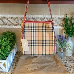 🚫Sold🚫 Burberry Check Small Canterbury Tote NWT